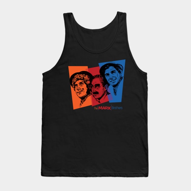 MGM Marx Brothers Tri-Color Tank Top by SpruceTavern